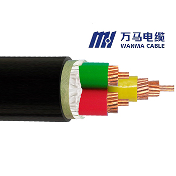 三芯低压PVC绝缘铜芯电力电缆