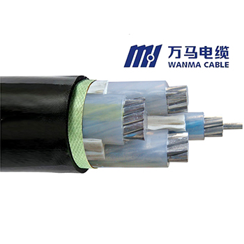 铝线低压4芯电力电缆